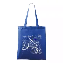 Praha - 14100 mapa s vodními toky