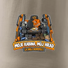 Kabina bagristy můj hrad a můj bordel