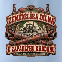 Zemědělská dílna u zapadlého kardanu