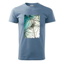 Barevné nebe - stožáry vysokého napětí