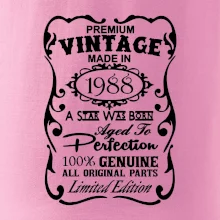 Vintage Etiketa - 1988