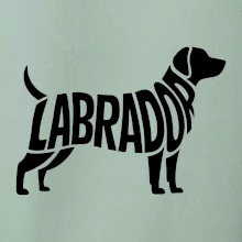 Labrador nápis v těle