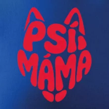 Psí máma nápis v hlavě
