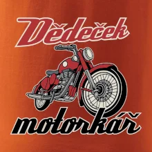 Dědeček motorkář