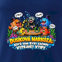 Dusíková narkóza když ryby vyprávějí vtipy