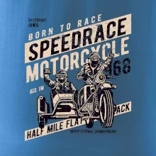 Speedrace motrcycle half mile