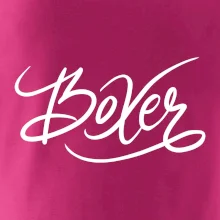 Boxer - nápis okrasný