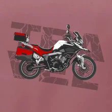 Cestovní enduro červená