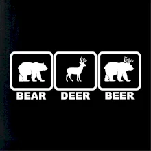 Bear - Deer - Beer