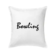 Bowling nápis psací