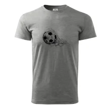 Fotbalový míč - kresba tužkou