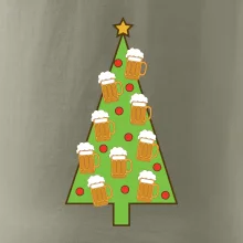 Nic více nepotřebuji - stromeček a pivo (Pecka design)