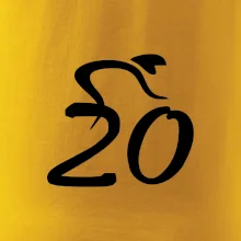 Cyklista slaví dvacítku (20)