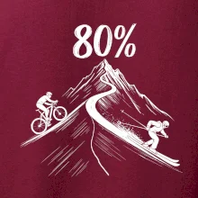 Narozeniny cyklista a lyžař 80