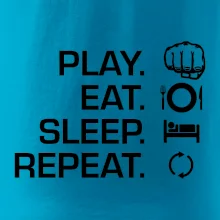 MMA eat sleep repeat