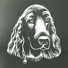 Kokršpaněl - hlava kreslená