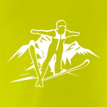 Letící skokan bílý