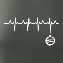 EKG Vánoční ozdoba EKG Vánoční ozdoba