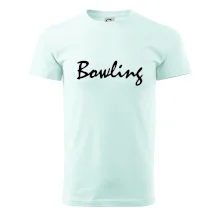 Bowling nápis psací