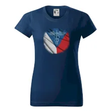 Hrdinové zdravotnictví - Česká vlajka (Pecka design)