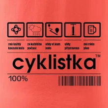 Čárový kód - Cyklistka