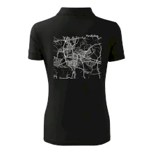 Mapy měst černobílé Pardubice