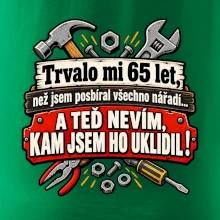 Trvalo mi  65 let, než jsem posbíral všechno nářadí