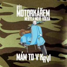 Být motorkářem nebyla moje volba skútr
