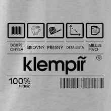 Čárový kód - klempíř