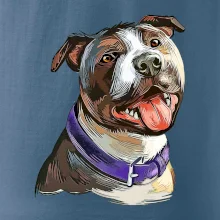 Americký stafordširský teriér  kreslený