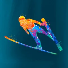 Skokan na lyžích splash