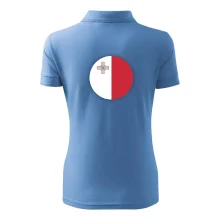 Vlajka Malta kulatá velká