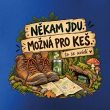 Někam jdu možná pro keš turistické boty