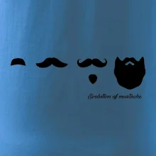 Evolution mustache
