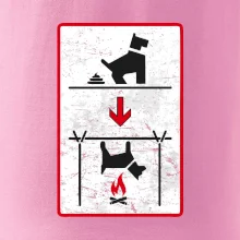 Tričko pro odpůrce sraní na chodníku