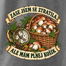 Zase jsem se ztratil, ale mám plnej košík