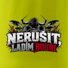 Nerušit ladím bouři - metalový bubeník