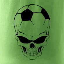 Fotbal lebka míč