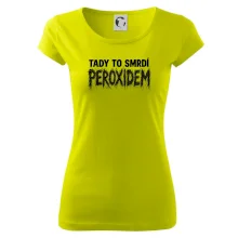Tady to smrdí peroxidem