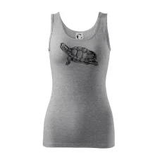 Tužkou kreslená želva