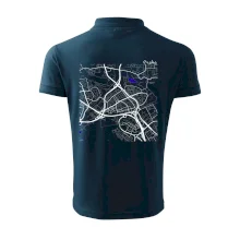 Praha - 14100 mapa s vodními toky