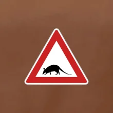 Dopravní značka - krysa