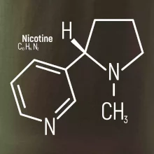 Molekulární struktura Nikotin