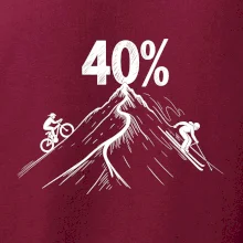 Narozeniny cyklista a lyžař 40