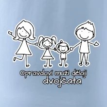 Opravdoví muži dělají dvojčata - holka kluk