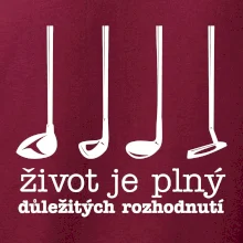 Golf - důležitá rozhodnutí