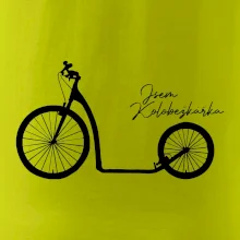 Jsem koloběžkářka velké a malé kolo