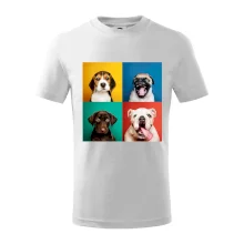 Psi štěňata koláž