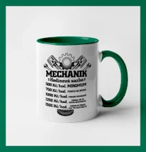 Mechanik - hodinová sazba