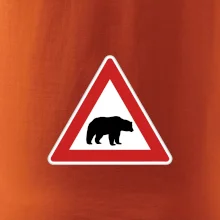 Dopravní značka - Pozor lední medvěd